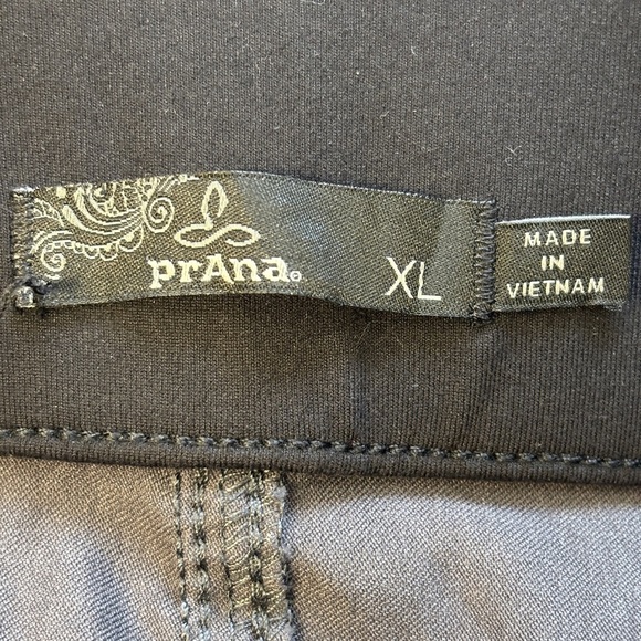 Prana Nylon Stretch Pants XL Gray - Picture 3 of 6